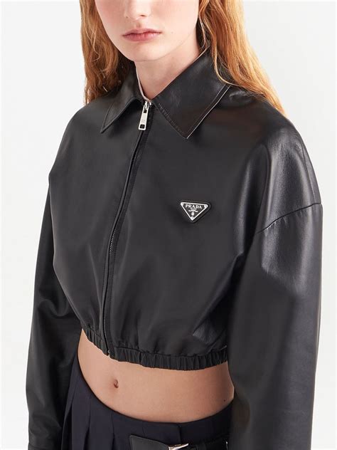 prada leather jacket sale